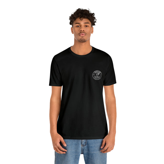 Bang city cotton shirt with sponsors logo (black)