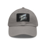 Bang City Dad Hat with Leather Patch (Rectangle)