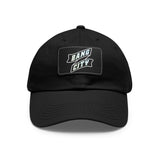 Bang City Dad Hat with Leather Patch (Rectangle)