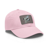 Bang City Dad Hat with Leather Patch (Rectangle)