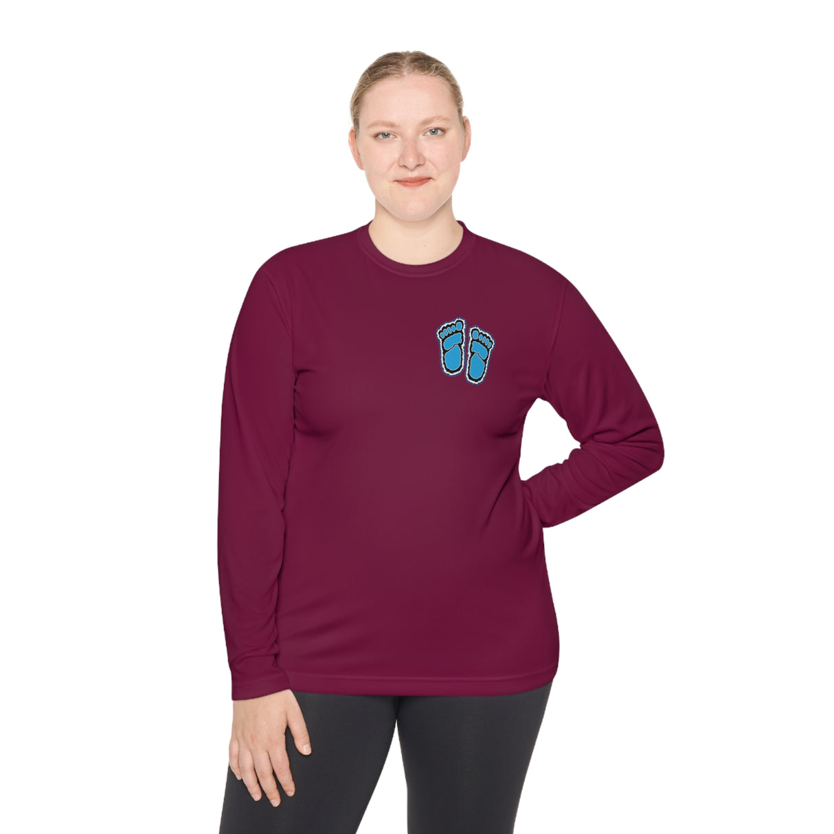 Utica Yeti Unisex Lightweight Long Sleeve Tee