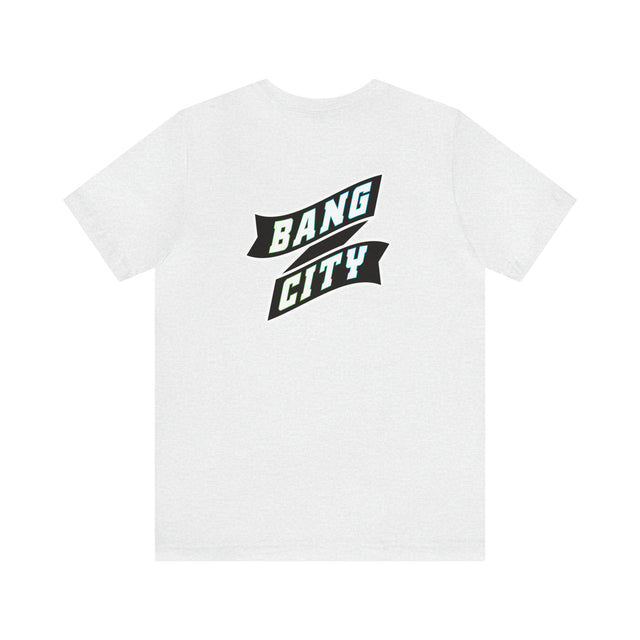 Bang city cotton shirt with sponsors logo (Bang city colors)