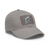 Bang City Dad Hat with Leather Patch (Rectangle)