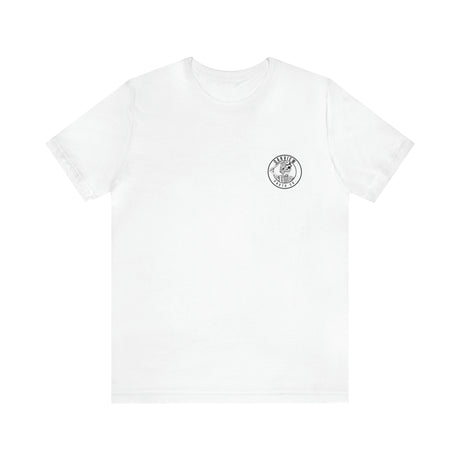 Bang city cotton shirt with sponsors logo (white)