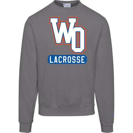 West orange Champion Mens Powerblend Crewneck Sweatshirt