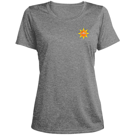 Sun Apprentice Ladies' Heather Scoop Neck Performance Tee