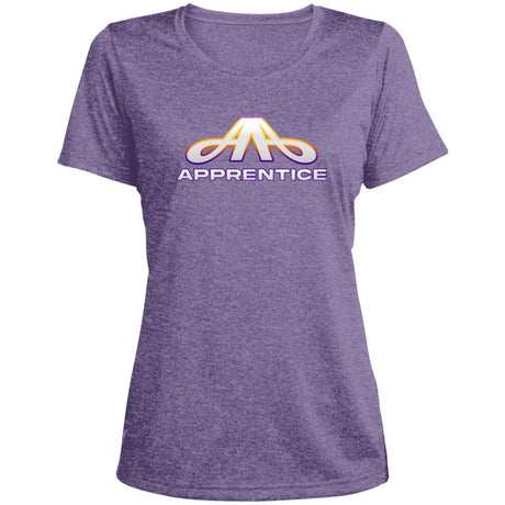 Apprentice Ladies' Heather Scoop Neck Performance Tee