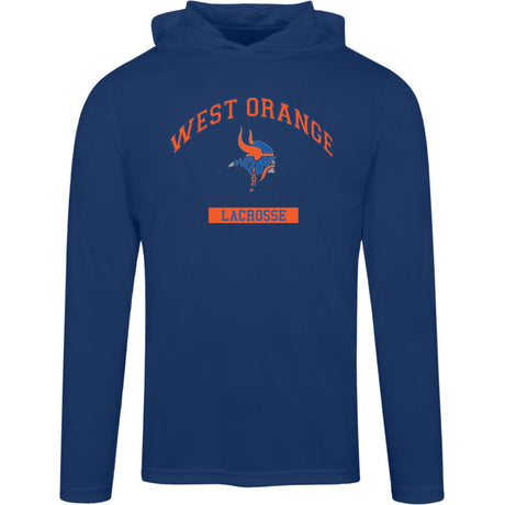 West Orange Lacrosse Team 365 Mens Zone Hooded Tee