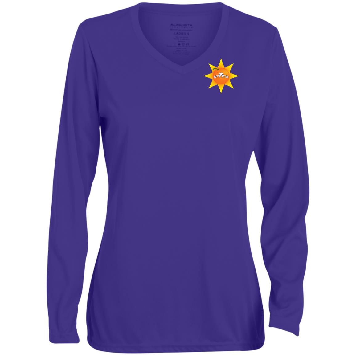 Sun Apprentice Ladies' Moisture-Wicking Long Sleeve V-Neck Tee