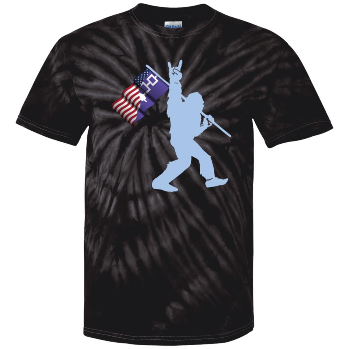 Utica Yeti 100% Cotton Tie Dye T-Shirt