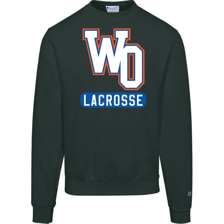 West orange Champion Mens Powerblend Crewneck Sweatshirt