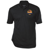 Eco Curbs Performance Textured Three-Button Polo