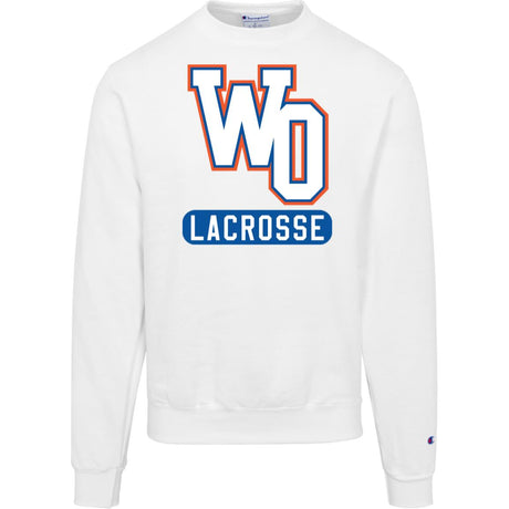 West orange Champion Mens Powerblend Crewneck Sweatshirt