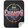 West Orange District Champions Premium Sherpa Blanket 30x40