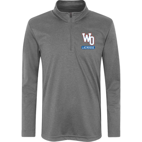 West orange Team 365 Kids Heather Quarter Zip