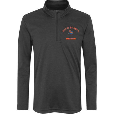 West Orange Lacrosse Team 365 Kids Heather Quarter Zip