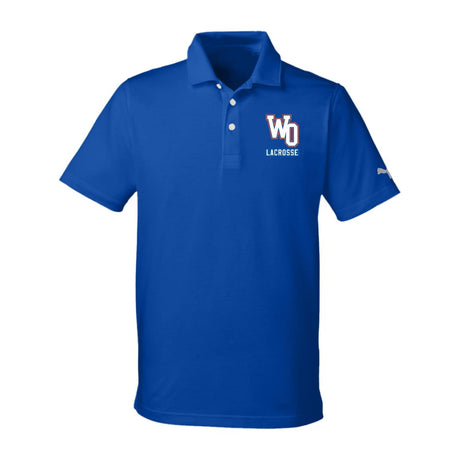 West orange Puma Mens Fusion Polo