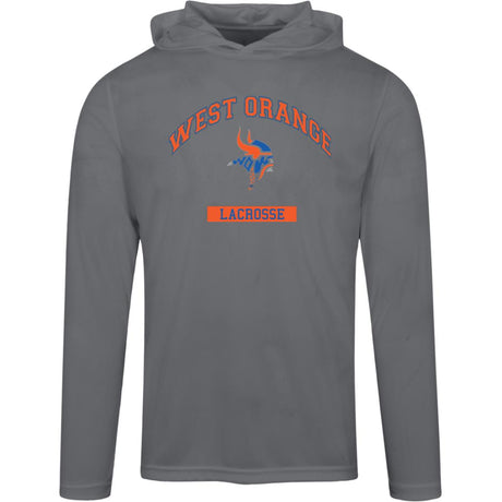 West Orange Lacrosse Team 365 Mens Zone Hooded Tee