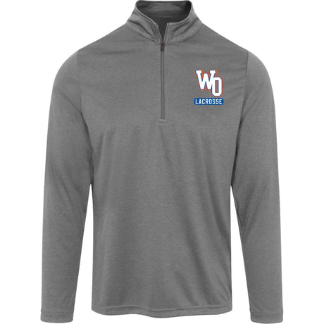 West orange Team 365 Mens Heather Quarter Zip