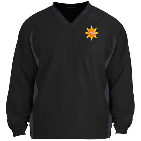 Sun Apprentice Tipped V-Neck Wind Shirt