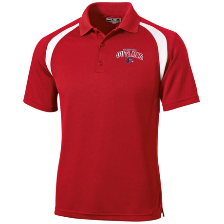Outlaws  Moisture-Wicking Tag-Free Golf Shirt