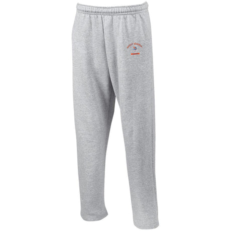 West Orange Lacrosse Open Bottom Sweatpants with Pockets