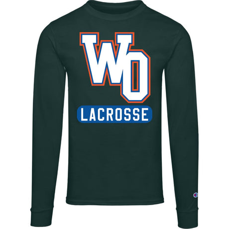 West orange Champion Mens Long Sleeve Tee