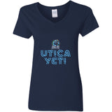 Utica Yeti Ladies' 5.3 oz. V-Neck T-Shirt