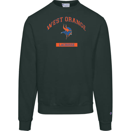 West Orange Lacrosse Champion Mens Powerblend Crewneck Sweatshirt