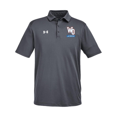 West orange Under Armour Mens Tech Polo