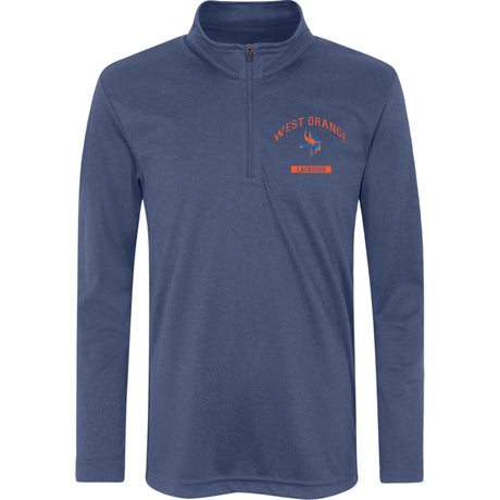 West Orange Lacrosse Team 365 Kids Heather Quarter Zip