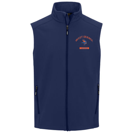 West Orange Lacrosse Core 365 Mens Cruise Two-Layer Fleece Bonded Soft Shell Vest