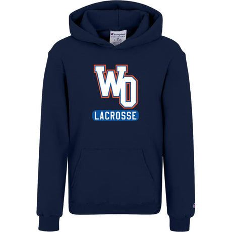 West orange Champion Kids Powerblend Hoodie