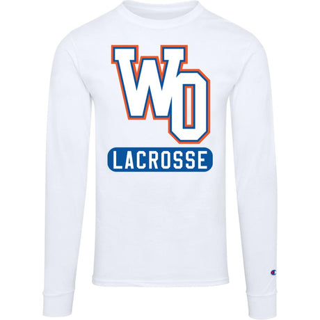 West orange Champion Mens Long Sleeve Tee