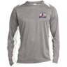 Outlaws Long Sleeve Heather Colorblock Performance Tee