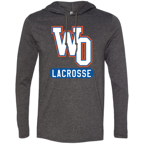 West orange Gildan LS T-Shirt Hoodie