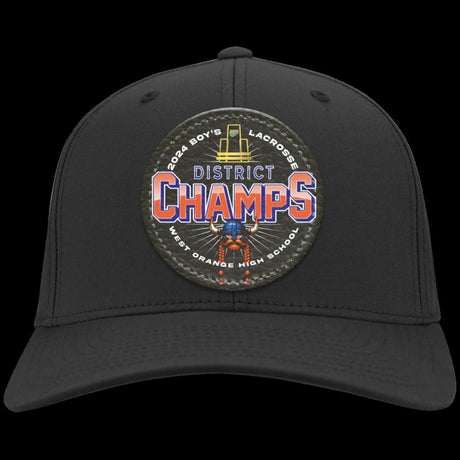 West orange District championship Leather Patch Hat