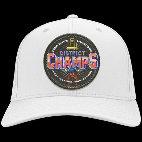 West orange District championship Leather Patch Hat