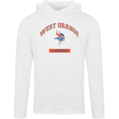 West Orange Lacrosse Team 365 Mens Zone Hooded Tee