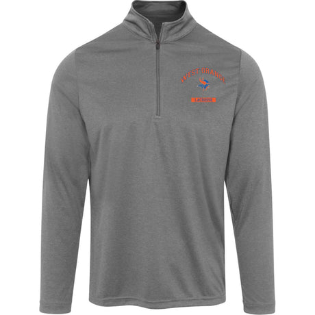 West Orange Lacrosse Team 365 Mens Heather Quarter Zip