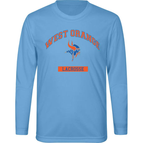 West Orange Lacrosse Team 365 Kids Zone Long Sleeve Tee