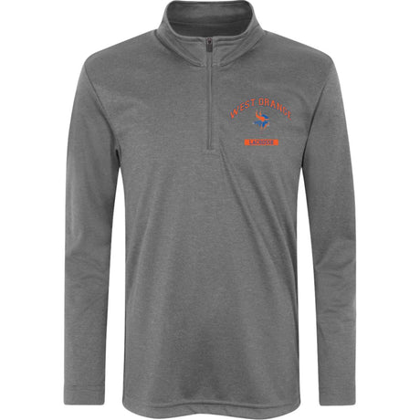 West Orange Lacrosse Team 365 Kids Heather Quarter Zip