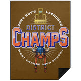 West Orange District Champions PBL Premium Picnic Blanket 60x80