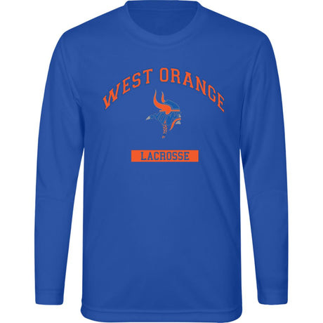 West Orange Lacrosse Team 365 Kids Zone Long Sleeve Tee