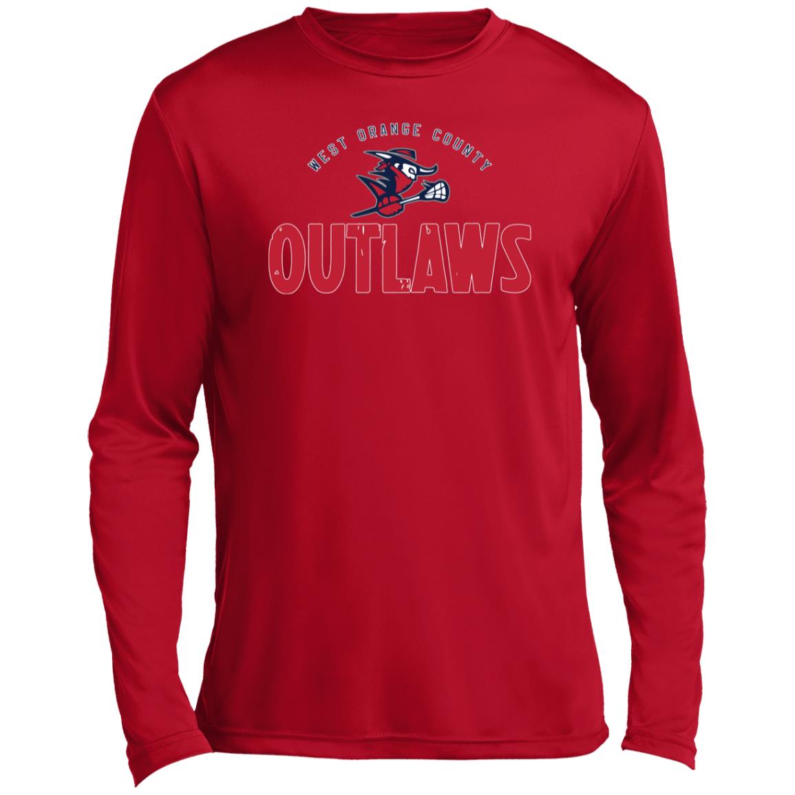 Outlaws Men’s Long Sleeve Performance Tee