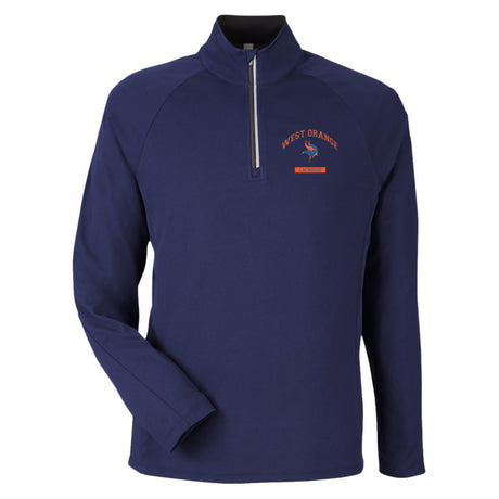 West Orange Lacrosse Core 365 Mens Origin Pique Quarter Zip