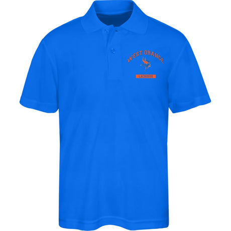 West Orange Lacrosse Core 365 Kids Origin Pique Polo