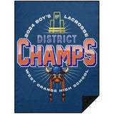 West Orange District Champions PBL Premium Picnic Blanket 60x80