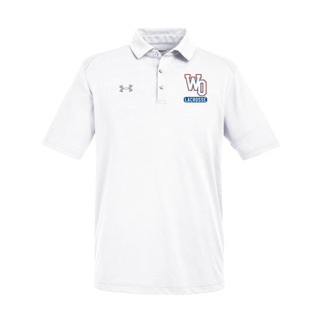 West orange Under Armour Mens Tech Polo