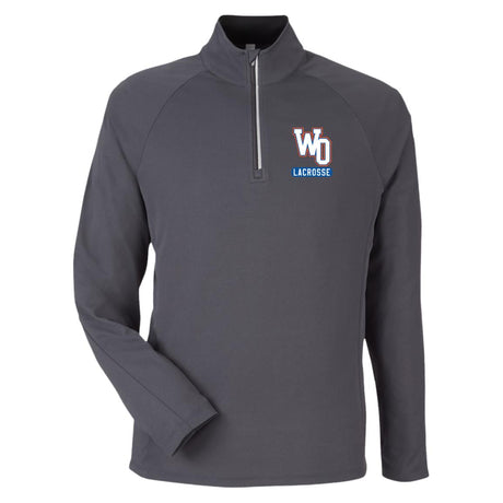 West orange Core 365 Mens Origin Pique Quarter Zip